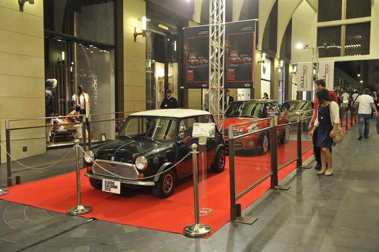 Classic Car Show witnesses a MINI moment as 1975 meets 2013 